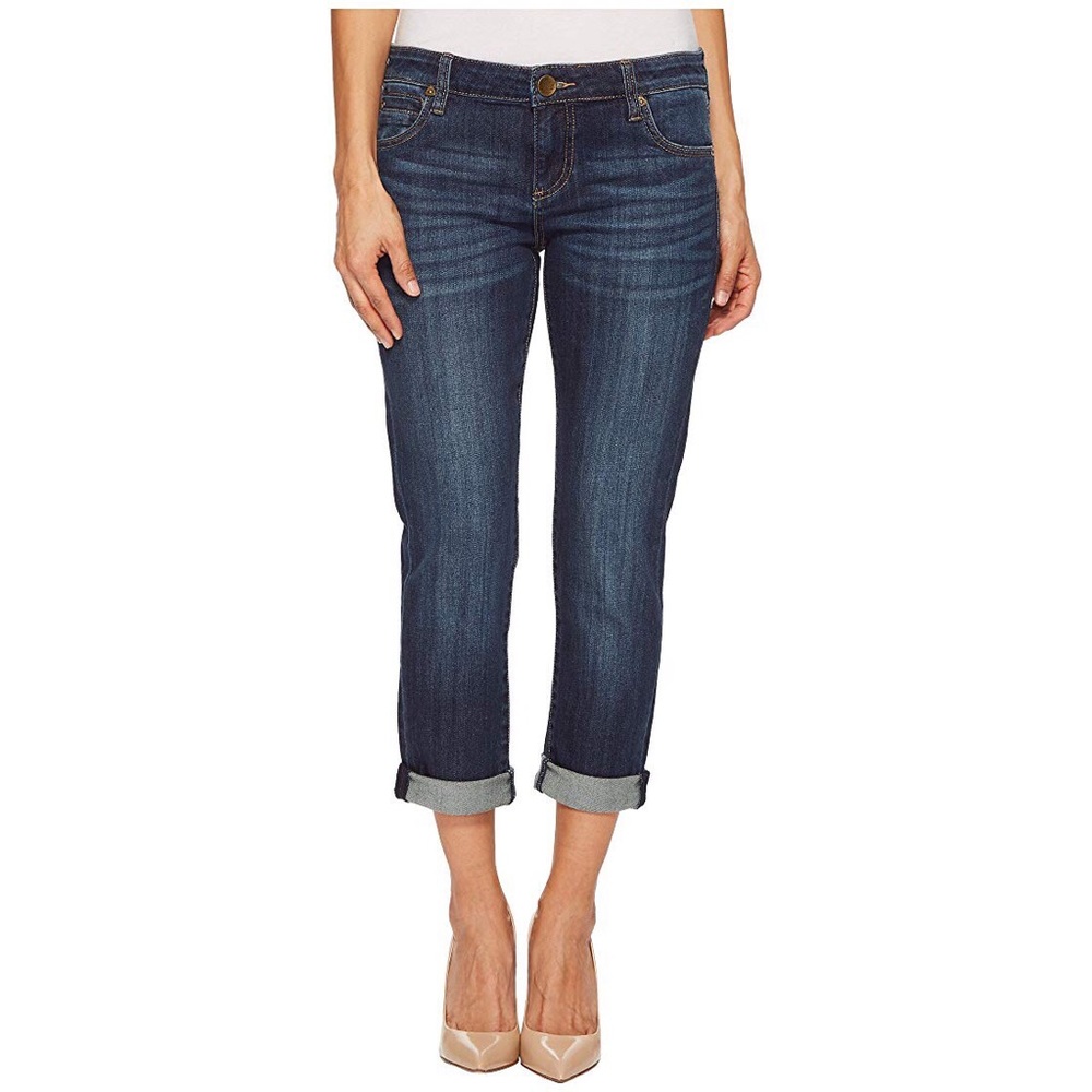 NWOT Kut from the Kloth Catherine crop boyfriend
